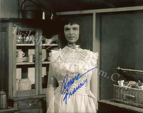 Anne Francis signature