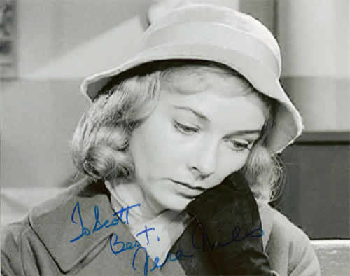 Vera Miles autograph