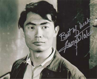 George Takei autograph