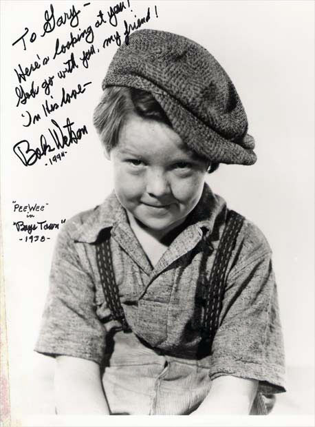 Bobs Watson autograph