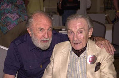 Barry Morse and Jonathan Harris.