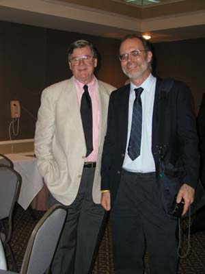 Earl Hamner Jr. and Chris Conlon