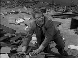 Burgess Meredith in "Time Enough At Last"